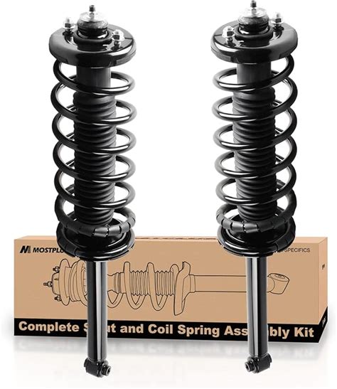 Mostplus 2x Rear Quick Complete Struts Coil Springs W