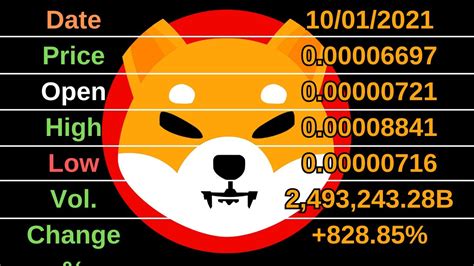 Shiba İnu 2018 and 2024 Past Price Movements 2024 2050 Shiba İnu