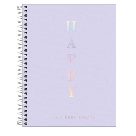 Caderno Colegial Mat Rias Happy Fls Lilas Tilibra Submarino