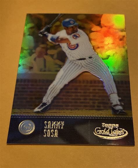 Sammy Sosa Topps Gold Label Class Ebay