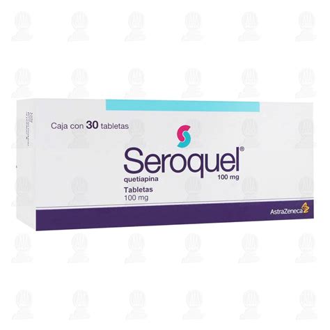 Seroquel 100 Mg 30 Tabletas