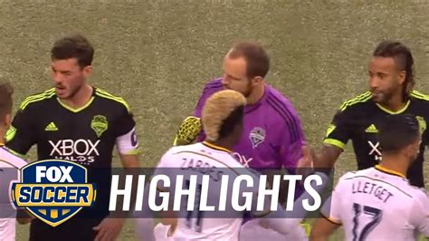 Seattle Sounders Vs La Galaxy Mls Highlights Youtube