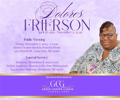 The funeral... - Green-Cooper-Gaskins funeral home llc | Facebook