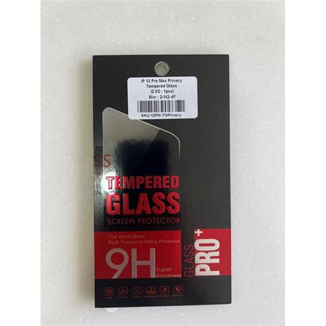 Privacy Tempered Glass Applekings Ja