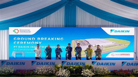 Dirikan Pabrik Senilai Rp Triliun Daikin Siap Pertahankan Posisi Di