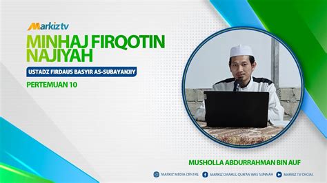 Pembahasan Tauhid Rububiyyah Uluhiyyah Minhaj Firqotin Najiyah