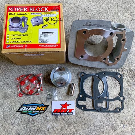 Jual Blok CRF 150 BRT Ceramic 66 68 72 New Megapro Verza CRF 150L Block