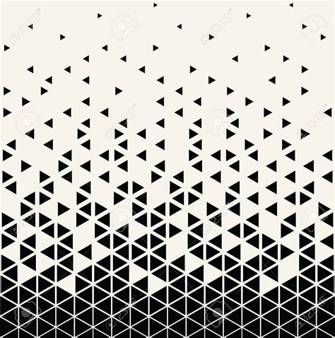 Abstract Geometric Triangle Design Halftone Pattern Artofit