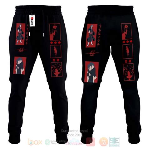 Hot Naruto Akatsuki Itachi Anime Jogger Pants Express Your Unique Style With Boxboxshirt