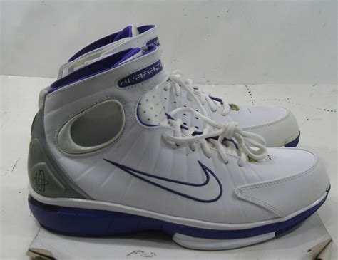 Size 95 Nike Air Zoom Huarache 2k4 White Pro Purple For Sale Online