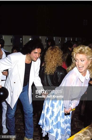 Gene Simmons Of Kiss And Shannon Tweed During Tj Martell Music And News Photo Getty Images