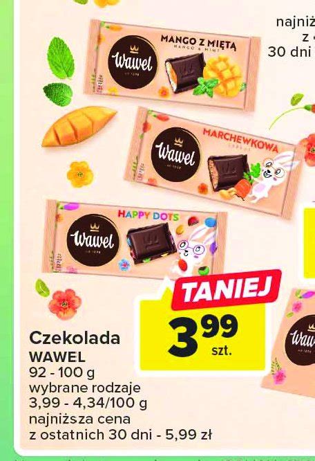 Czekolada Marchewkowa Wawel Cena Promocje Opinie Sklep Blix