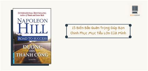 Review Sách Đường Đến Thành Công 15 Biển Báo Quan Trọng Giúp Bạn