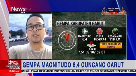 Gempa Magnitudo 6 4 Guncang Garut Terasa Hingga Jakarta Part 01