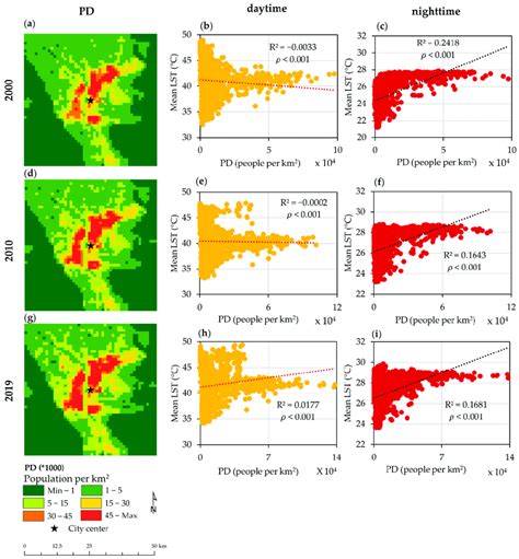 Population Density Pd Of Greater Cairo And Its Environs A Pd In