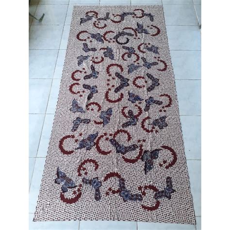 Jual Batik Tulis Asli Madura Motif Kupu Kupu Classic Lataran Pecah