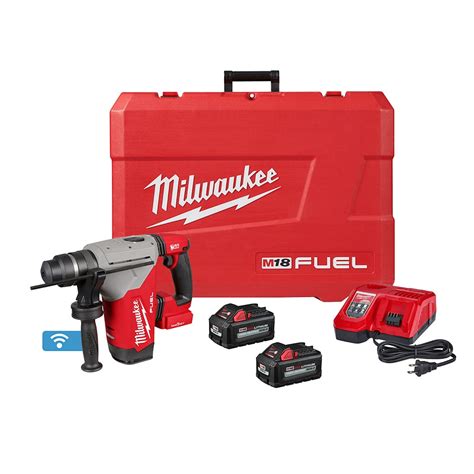 Milwaukee Tool M18 Fuel 18v Li Ion Brushless Cordless 1 18 In Sds Plus Rotary Hammer Kit