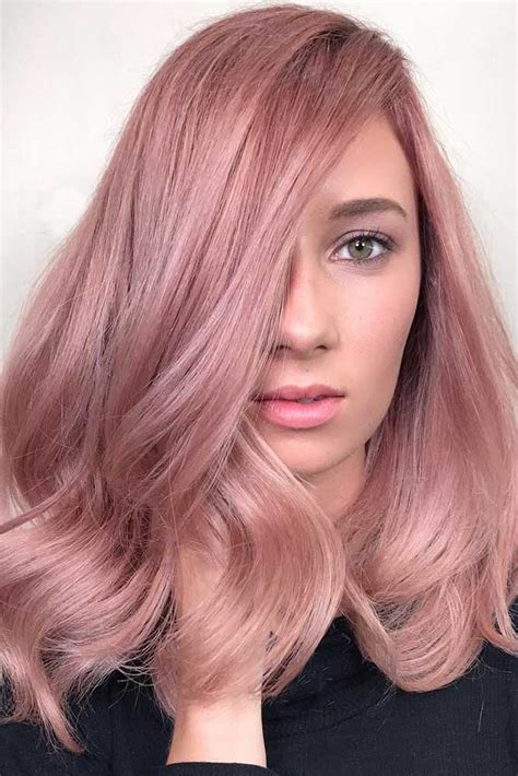 Why And How To Get A Rose Gold Hair Color LoveHairStyles