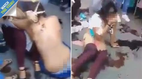 Thief Stripped Naked By Mob Publicly Sexy Photos