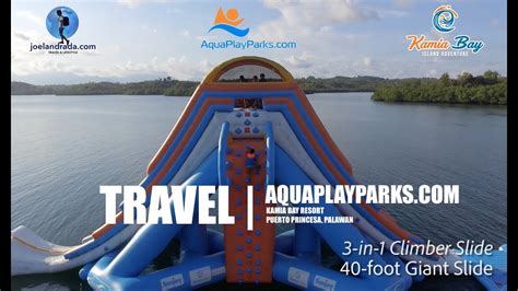 Exploring Aqua Park By Aqua Play Parks In Kamia Bay Resort Puerto