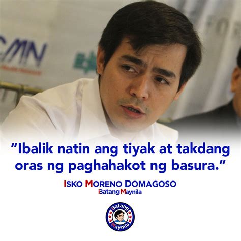 Isko Moreno Domagoso On Twitter Napakabigat Ang Problema Ng Basura Sa