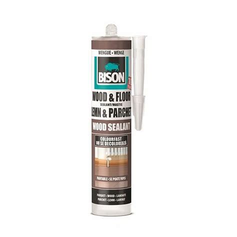 Acril Mastic Bison Pentru Lemn Si Parchet Wenge 300 Ml