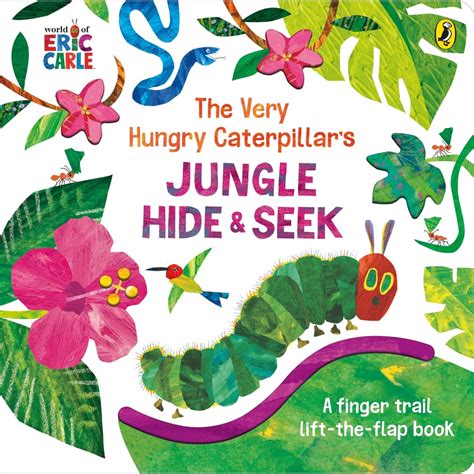 The Very Hungry Caterpillars Jungle Hide And Seek A Finger Trail Lift