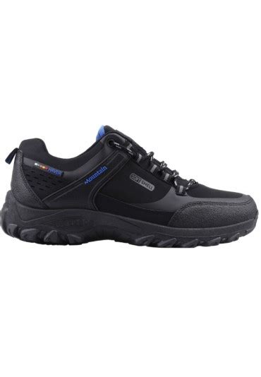 Buty Trekkingowe Czarno Niebieskie 4 Mathews YourShoes