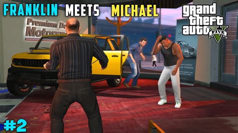 FRANKLIN MEETS MICHAEL IN GTA 5 ANTANDO GAMING YouTube