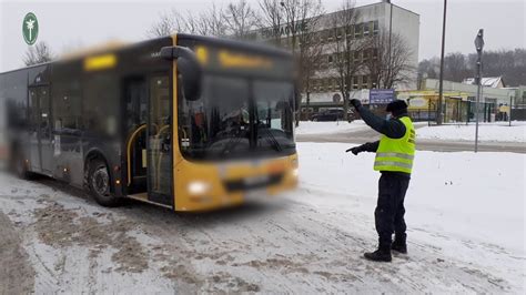 Kontrole autobusów miejskich w Koszalinie i Policach YouTube