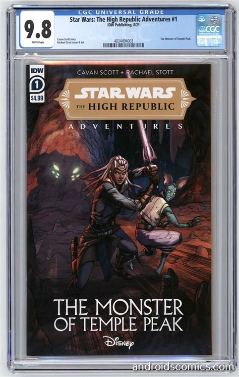 Star Wars The High Republic Adventures The Monster Of Temple Peak 1