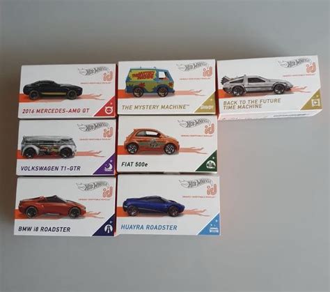 Hot Wheels Id Assorted Batman Batmobile Ford Escort Lamborghini Miura Mercedes Amg Gt Bmw I