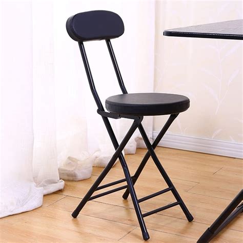 Amazon Folding Stool With Back Cushioned Padded Folding Stool 18 1