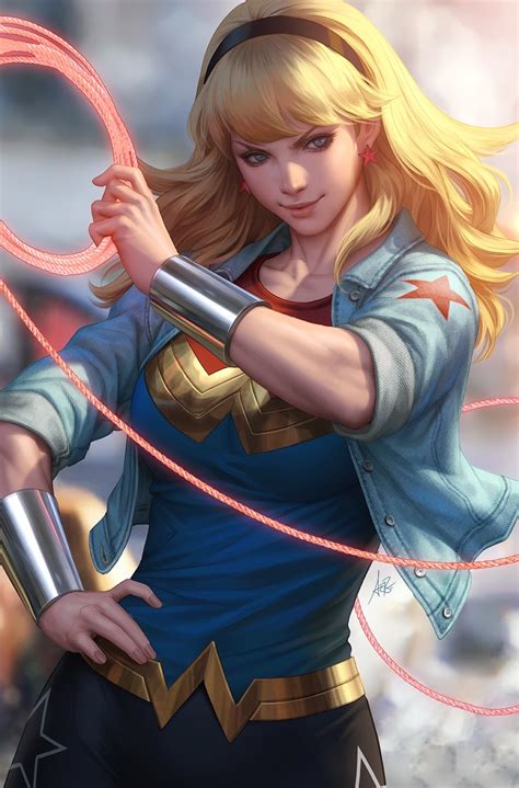 Wonder Girl And Cassie Sandsmark Dc Comics And 1 More Drawn By