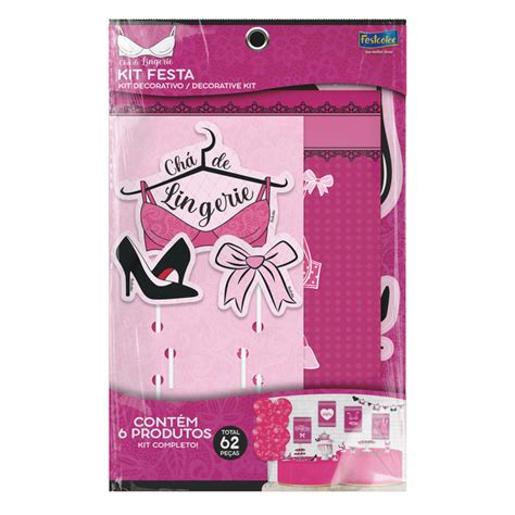 KIT SO UM BOLINHO CHA DE LINGERIE C 62 FESTCOLOR