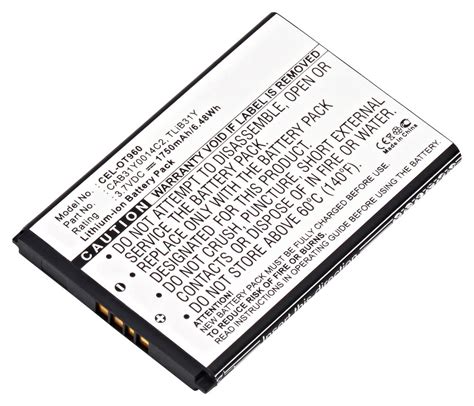 Best Buy UltraLast Lithium Ion Battery For Select Alcatel Cell Phones