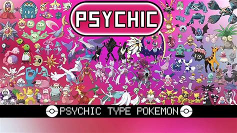 Psychic Type Pokemon Wallpaper