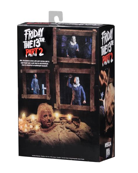 NECA Friday the 13th Part 2 Ultimate Jason Voorhees Final Packaging ...