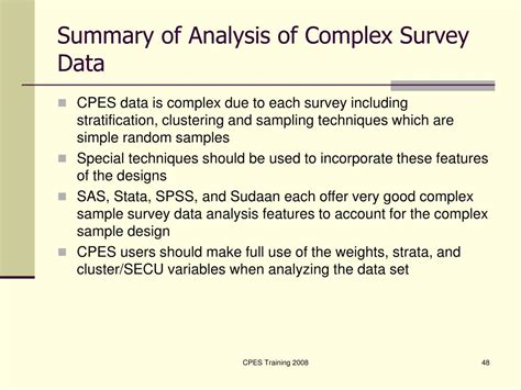 Ppt Analysis Of Complex Survey Data And Survival Analysis Powerpoint