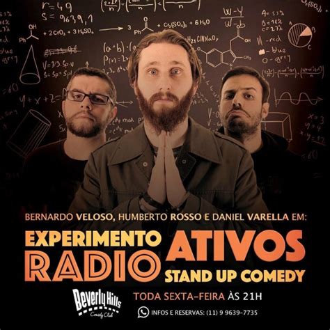 Beverly Hills Comedy Club Experimento Radio Ativos Stand Up Comedy Em