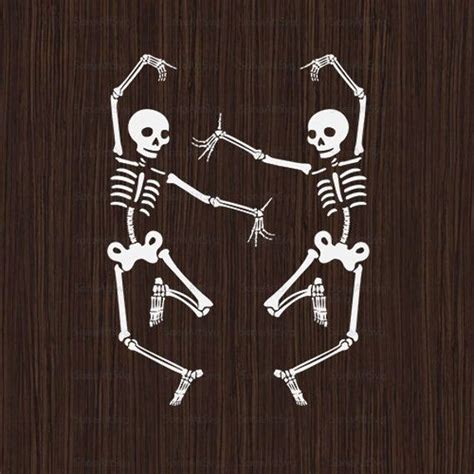 Dancing Skeleton Svg, Couple Skeleton Dancing Svg, Halloween Skeleton ...