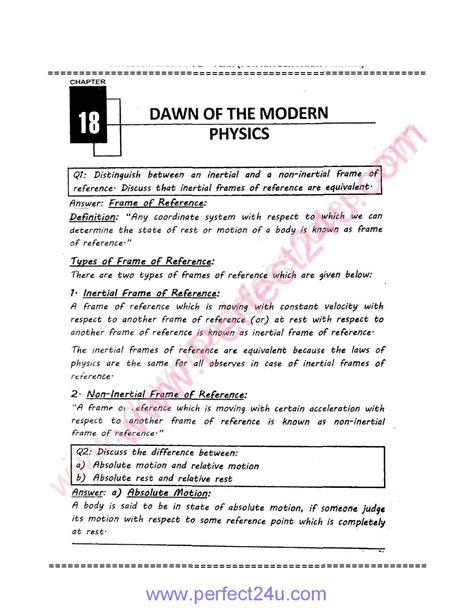 Fsc 2nd Year Physics Notes Ch 11 Electrostatics For Kpk