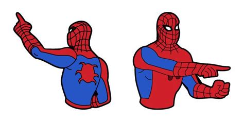 Spider Man Pointing At Spider Man Meme