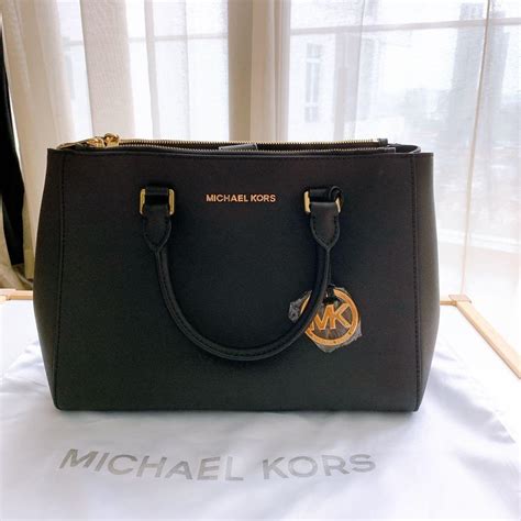 Michael Kors Sutton Medium Saffiano Leather Satchel Women S Fashion Bags And Wallets Tote Bags