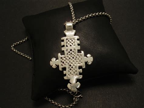 Coptic Cross in Sterling Silver - Christopher William Sydney Australia ...