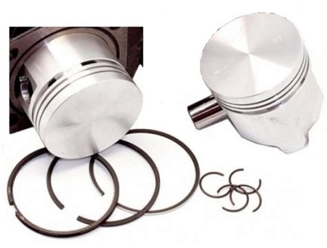 Set Pistons 77mm 650cc Fiat Van Der Laan