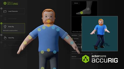 Want Accurate Auto Rigging For Characters Try Accurig Reallusion