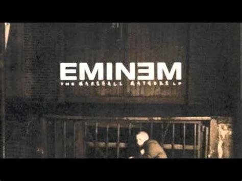 Eminem Marshall Mathers Lyrics Youtube