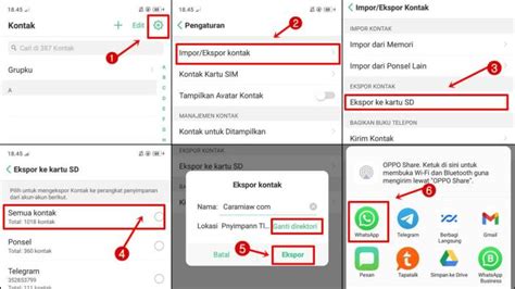 Cara Memindahkan Kontak Ke Kartu Sim Hp Oppo Panduan Lengkap Hinggap