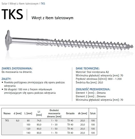 REISSER TKS Wood Screw EUROBOLT